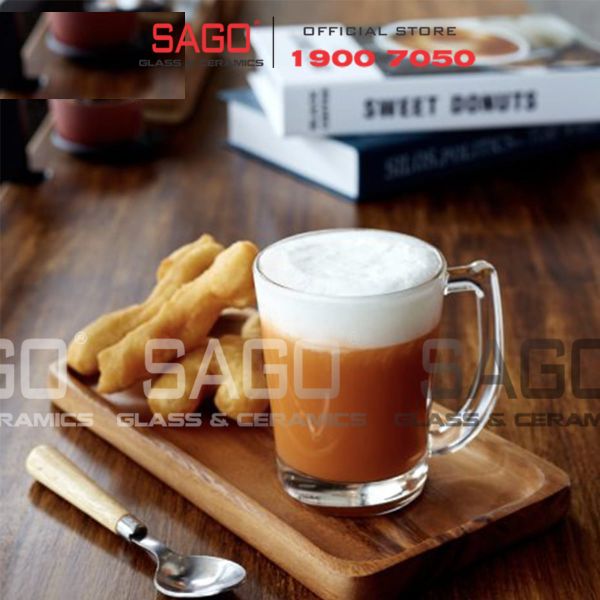  LG-312110(120) - Ly Thủy Tinh Lucky Nova Mug 310ml | Nhập Khẩu Thái Lan 