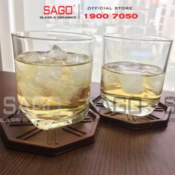  PG359 - Ly Thủy Tinh Prim Brio CB Tumbler 215ml | Nhập Khẩu Thái Lan 