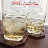  PG359 - Ly Thủy Tinh Prim Brio CB Tumbler 215ml | Nhập Khẩu Thái Lan 