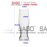  Ocean B25414 - Ly Thủy Tinh Ocean Belly Pilsner Glass 410ml | Nhập Khẩu Thái Lan 