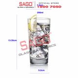  Ocean B06510 - Ly Thủy Tinh Ocean Nova Hi Ball 290ml | Nhập Khẩu Thái Lan 