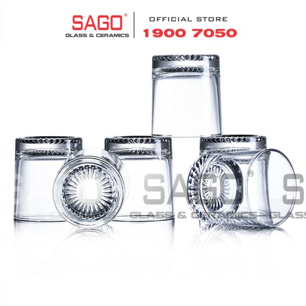  PG350 - Ly Thủy Tinh Prim Skyline Tumbler 312ml | Nhập Khẩu Thái Lan 