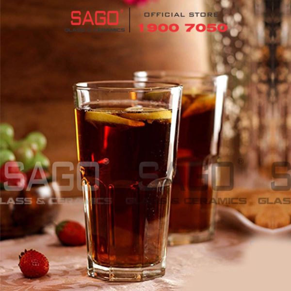  PG390 - Ly Thủy Tinh Prim Metro Hight Ball 410ml | Nhập Khẩu Thái Lan 