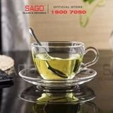  PG310 - Tách Thủy Tinh Prim Earl's Cup 220ml | Nhập Khẩu Thái Lan 