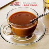  PG310 - Tách Thủy Tinh Prim Earl's Cup 220ml | Nhập Khẩu Thái Lan 