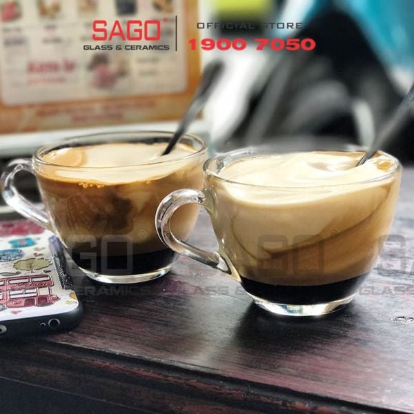  PG310 - Tách Thủy Tinh Prim Earl's Cup 220ml | Nhập Khẩu Thái Lan 