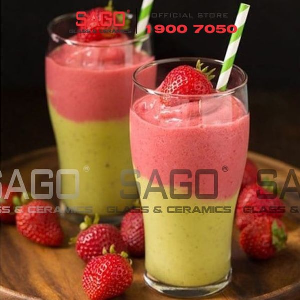  Ocean B01010 - Ly Sinh Tố Thủy Tinh Ocean Conical Super  285ml | Nhập Khẩu Thái Lan 