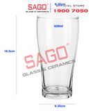  Ocean B01022 - Ly Sinh Tố Thủy Tinh Ocean Conical Super 620ml | Thủy Tinh Nhập Khẩu Thái Lan 