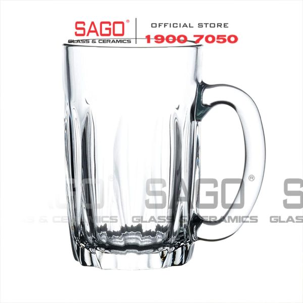  PG130 - Ly Thủy Tinh Prim Satori Mug 315ml | Nhập Khẩu Thái Lan 