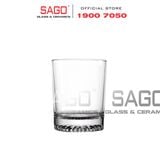  LG-143509 - Ly Thủy Tinh Lucky Diamond Rock Glass 255ml | Nhập Khẩu Thái Lan 