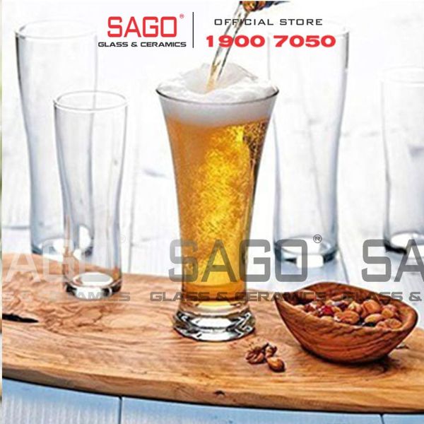  Ocean B00808 - Ly Thủy Tinh Ocean Sweet Bell 235ml | Nhập Khẩu Thái Lan 