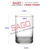  Ocean B01408 - Ly Thủy Tinh Ocean High Ball Glass 245ml | Nhập Khẩu Thái Lan 