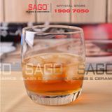  Ocean C13011 - Ly Thủy Tinh Ocean Iris Rock Glass 320ml | Nhập Khẩu Thái Lan 