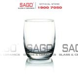  Ocean C13011 - Ly Thủy Tinh Ocean Iris Rock Glass 320ml | Nhập Khẩu Thái Lan 