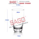  Ocean B12016 - Ly thủy Tinh Ocean Tiara Long Drink 465ml | Nhập Khẩu Thái Lan 