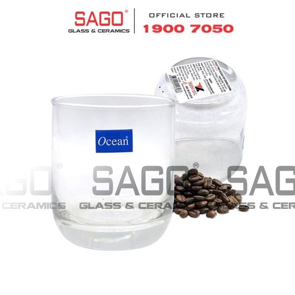  Ocean B00309 - Ly Thủy Tinh Ocean Top Drink 235ml | Nhập Khẩu Thái Lan 