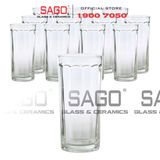  LG-133213 - Ly Thủy Tinh Lucky Rome Strip Tumbler 360ml | Nhập Khẩu Thái Lan 