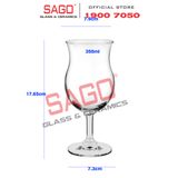  Ocean 1522H12 - Ly thủy Tinh Sinh Tố Ocean Cuba Poco Grand 350ml | Nhập Khẩu Thái Lan 