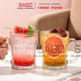  PG332 - Ly Thủy Tinh Prim Titan Beer Mug 355ml | Nhập Khẩu Thái Lan 