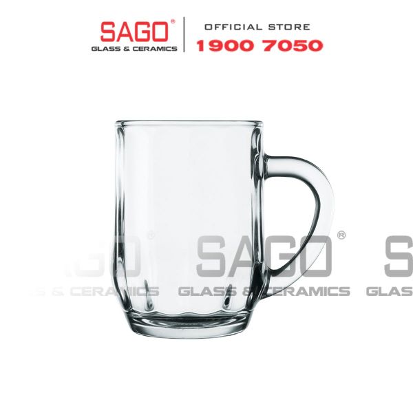  PG307 - Ly Thủy Tinh Prim Vista Beer Mug 275ml | Nhập Khẩu Thái Lan 