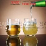  Deli DCS3018-1 - Ly Thủy Tinh Deli Lexinton Rock 370ml | Thủy Tinh Cao Cấp 