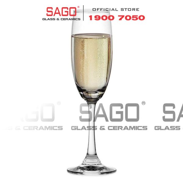  Ocean 1503F06 - Ly Thủy Tinh Ocean Duchess Flute Champagne 165ml | Nhập Khẩu Thái Lan 
