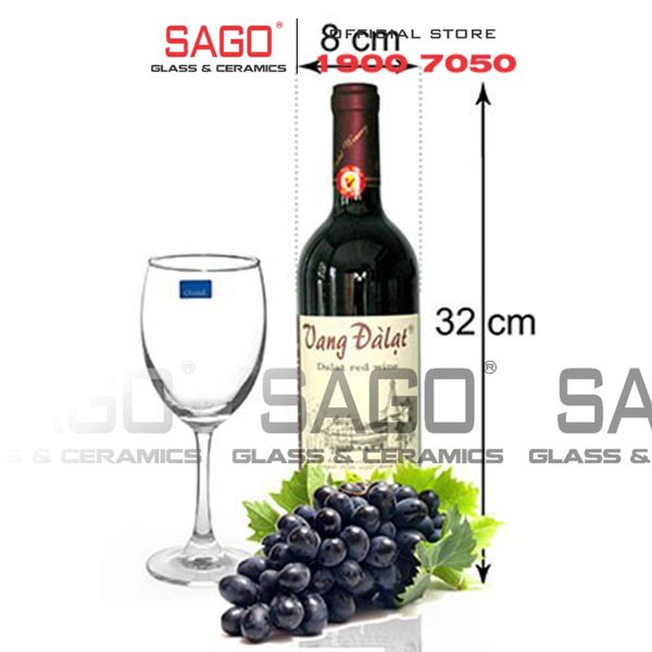  Ocean 1503G12 - Ly Thủy Tinh Ocean Duchess Goblet 350ml | Nhập Khẩu Thái Lan 