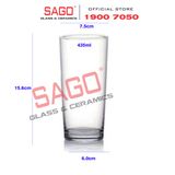  Ocean B06515 - Ly Thủy Tinh Ocean Nova Long Drink 435ml | Nhập Khẩu Thái Lan 