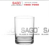  Ocean B00414 - Ly Thủy Tinh Ocean Sanmarino Glass 385ml | Nhập Khẩu Thái Lan 