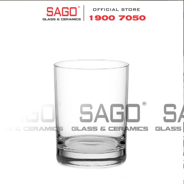  Ocean B00414 - Ly Thủy Tinh Ocean Sanmarino Glass 385ml | Nhập Khẩu Thái Lan 