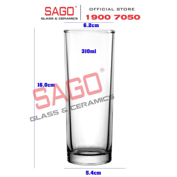  LG-103011 - Ly Thủy Tinh Lucky Classic Tumber Glass 310ml | Thủy Tinh Cao Cấp 