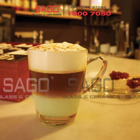  Ocean P01640 - Ly Thủy Tinh Ocean Kenya Mug 320ml | Nhập Khẩu Thái Lan 
