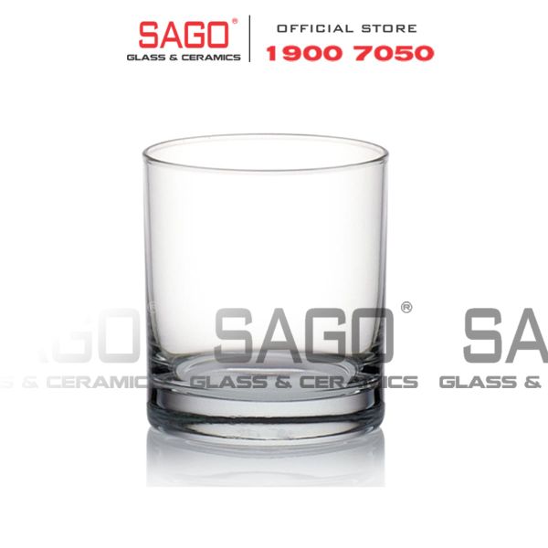  Ocean B00209 - Ly Thủy Tinh Ocean Rock 245ml | Nhập Khẩu Thái Lan 