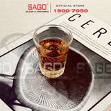  DURALEX D1002A - Ly Thủy Tinh Cường Lực Duralex Amalfi Trong Clear Glass 90ml | Nhập Khẩu Pháp 