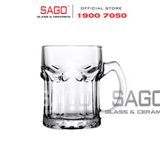  LG-313013 - Ly Thủy Tinh Lucky Euro Mug 360ml | Nhập Khẩu Thái Lan 