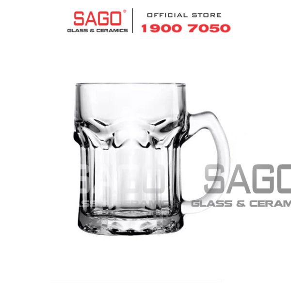  LG-313013 - Ly Thủy Tinh Lucky Euro Mug 360ml | Nhập Khẩu Thái Lan 