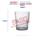  DURALEX D1013A - Ly Thủy Tinh Cường Lực Duralex Empilable Clear Glass 160ml | Nhập Khẩu Pháp 