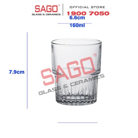 DURALEX D1013A - Ly Thủy Tinh Cường Lực Duralex Empilable Clear Glass 160ml | Nhập Khẩu Pháp 