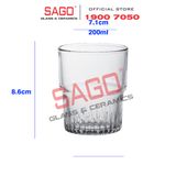  DURALEX D1014A - Ly Thủy Tinh Cường Lực Duralex Empilable Clear Glass 200ml | Nhập Khẩu Pháp 