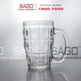  IMG MMTB14 - Ly Thủy Tinh IMG Thumb Block Mug 329ml | Thủy tinh nhập khẩu Indonesia 