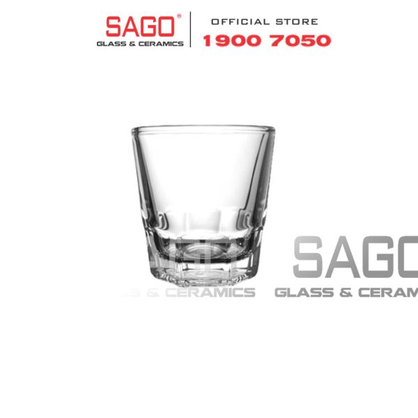  LG-441002 - Ly Thủy Tinh Lucky Sokuu Shot Glass 60ml | Nhập Khẩu Thái Lan 