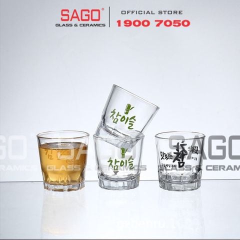 LG-441002 - Ly Thủy Tinh Lucky Sokuu Shot Glass 60ml | Nhập Khẩu Thái Lan 