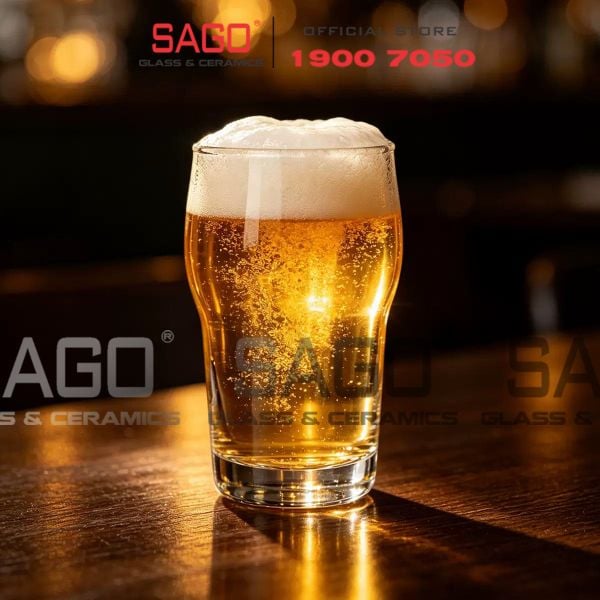  Ocean B25412 - Ly Thủy Tinh Ocean Belly Tumbler Glass 355ml | Nhập Khẩu Thái Lan 