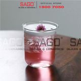  INS LHB9018PG - Ly Thủy Tinh INS Flared Tube Rock Glass 340ml | Thủy Tinh Cao Cấp 
