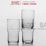  Ocean B24522 - Ly Thủy tinh Ocean Modular Long Drink 630ml | Nhập Khẩu Thái Lan 