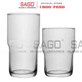  Ocean B24522 - Ly Thủy tinh Ocean Modular Long Drink 630ml | Nhập Khẩu Thái Lan 