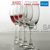  Ocean 1503R09 - Ly Thủy Tinh Ocean Duchess Red Wine 255ml | Nhập Khẩu Thái Lan 