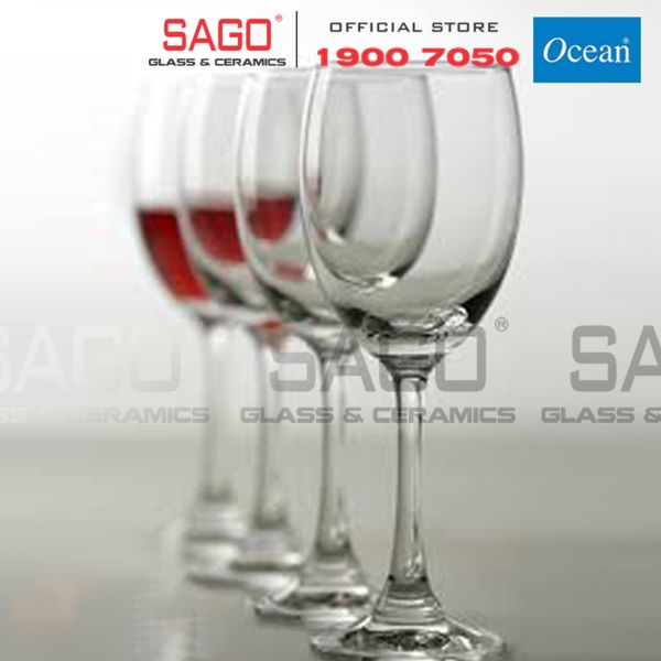  Ocean 1503R09 - Ly Thủy Tinh Ocean Duchess Red Wine 255ml | Nhập Khẩu Thái Lan 