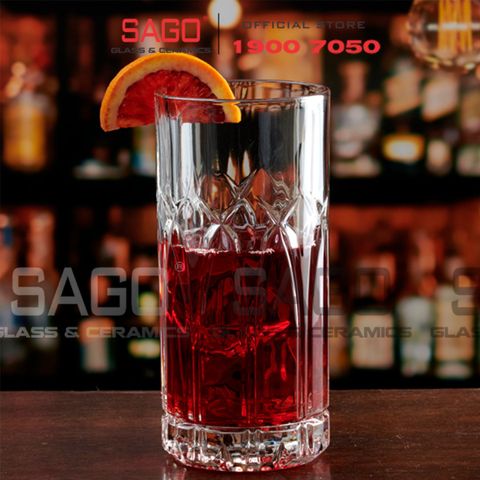  Ocean P03664 - Ly Thủy tinh Ocean Traze PST Hi Ball 350ml | Nhập Khẩu Thái Lan 