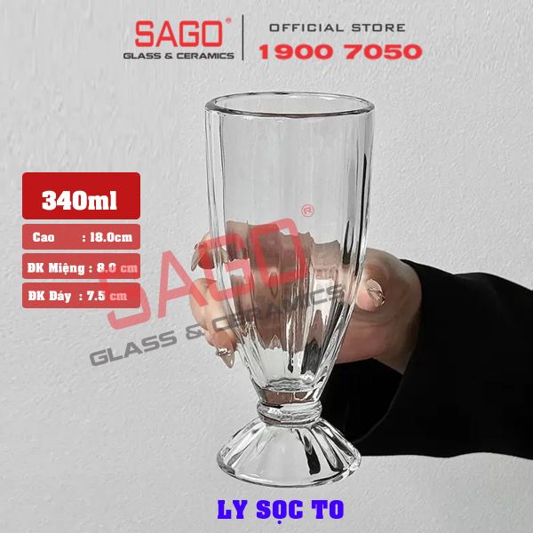  WHG6001 - Ly Thủy Tinh WHG Soda Hi Ball Glass 340ml | Thủy Tinh Cao Cấp 